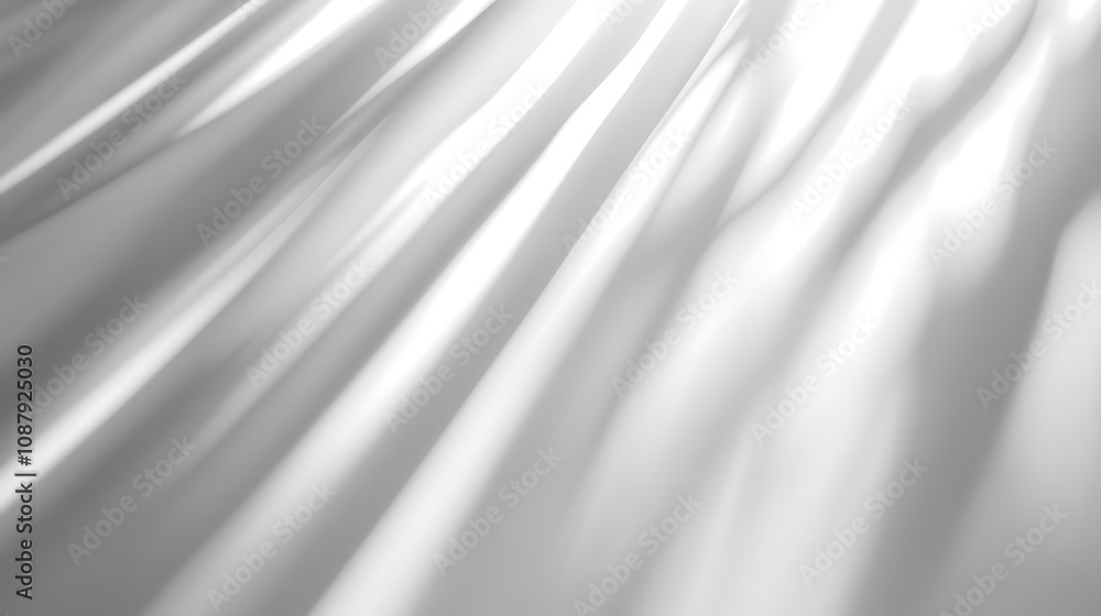 Poster blurred overlay effect for photo and mockups, textured white wall with organic drop diagonal shadow 