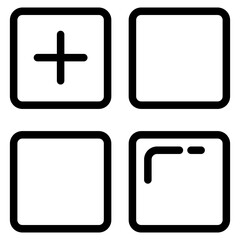 Fototapeta premium Menu Icon . web menu icon. menu symbol