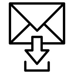 Download icon. Download button. Download files icon vector. 