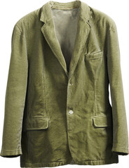 Realistic Green Jacket Mockup
