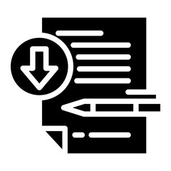 Download icon. Download button. Download files icon vector. 