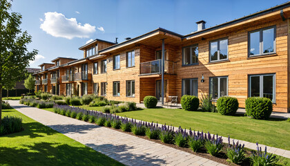 R&eacute;sidence moderne en bois