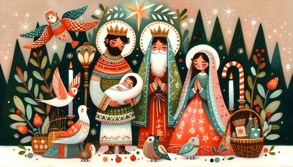 "La Magia del Pesebre: Celebración Navideña"