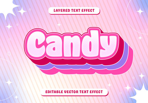 Pink And Purple Pastel Font Cute Rounded Girly Text Effect