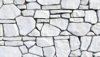 Obraz premium Natural stone pattern white gray texture and background, sticker style