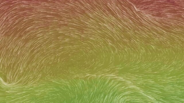 Wind Movement Animation Background, Loop Video