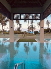 luxury swimming pool