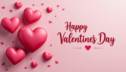 Happy Valentine's Day Heart Graphic Design
