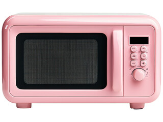 Retro Pink Microwave for Vintage Kitchen Decor