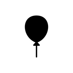Balloon icon vector. Party balloon sign and symbol