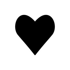 Love icon vector. Heart sign and symbol. Like icon vector.