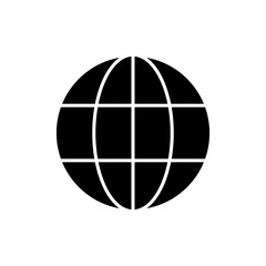 Web icon vector. go to web sign and symbol. web click icon. Global search icon