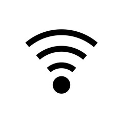 Wifi icon vector. signal sign and symbol. Wireless  icon