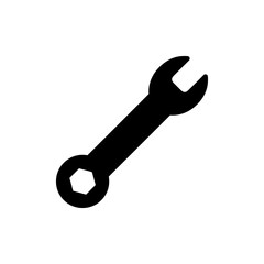 Wrench icon vector. repair icon. tools sign and symbol