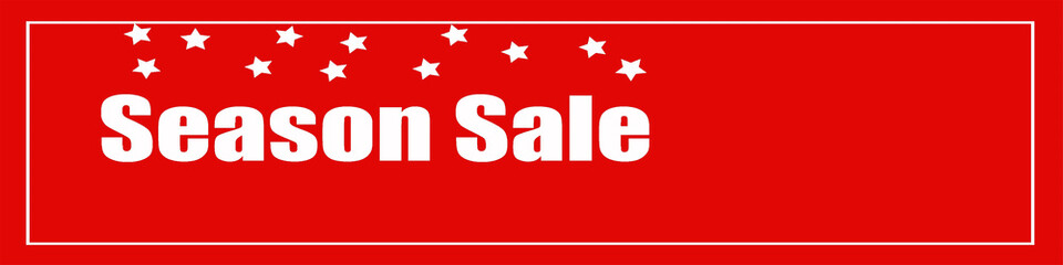 Holiday Sale Banner, 50% OFF Special Offer Ad. Discount Promotion Banner. Price Discount Offer. Season Sale Promo Sticker colorful background.