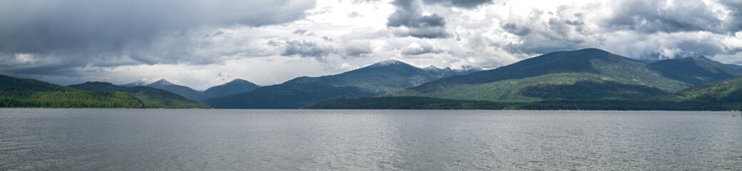 Panoramic View of the Priest Lake, ID