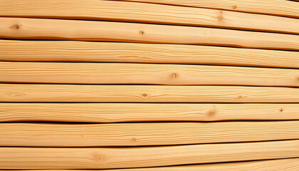 Fototapeta premium Wooden slats. Natural wood lath line arrange pattern texture background, clipart style