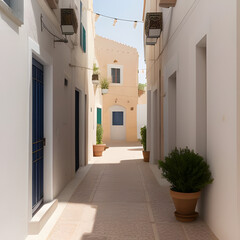 Obraz premium street in the old town