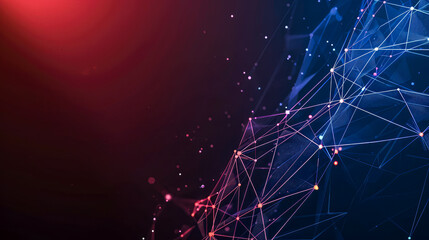 Abstract Technology Background: Innovative Concepts in Modern AI Communication and Digital Network Technology