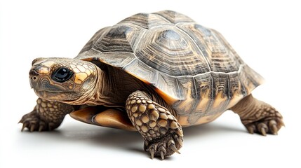 Fototapeta premium A Close-up of a Yellow-footed Tortoise