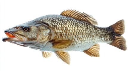 Fototapeta premium Close-up of a Largemouth Bass Fish