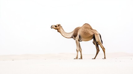 A Camel in the Desert