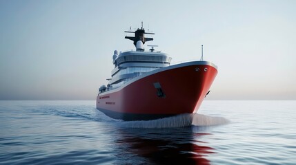 Digital Innovation in Maritime Engineering Naval Architect Designing Ships with Virtual Models and SEO Analytics