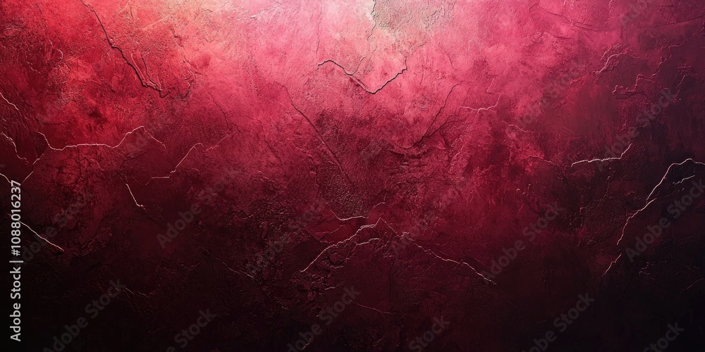 Aufkleber abstract texture art depicting deep red and black tones with rough surface and intricate details cre