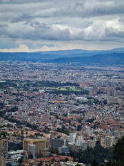 Fototapeta premium Cities - Latin america Bogotá Sky view and buildings