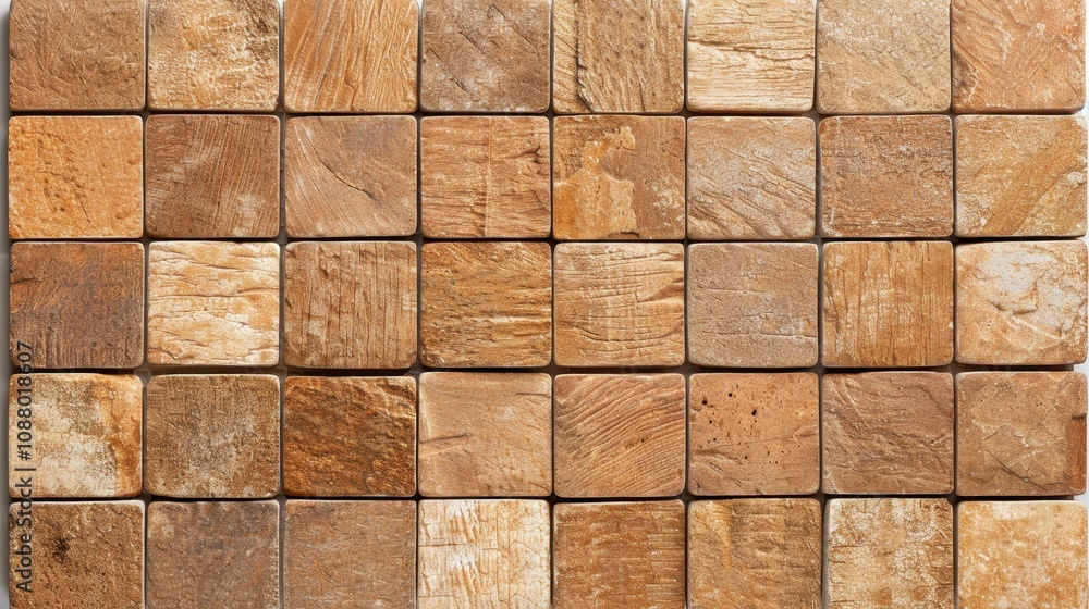 Poster explore a unique abstract tile texture that adds depth and dimension to any space, transforming your