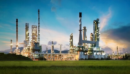  oil refinery plant 