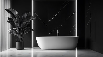 Subtle linear patterns in black and white creating a refined and elegant aesthetic 