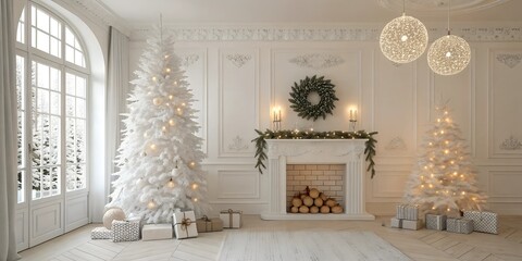 Stylish Scandinavian Christmas Interior