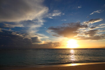 Scenery of Seychelles in the South Indian Ocean