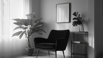 Modern Living Room Scene