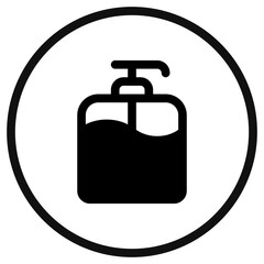 Editable shampoo pump bottle vector icon. Barbershop, lifestyle, grooming. Part of a big icon set family. Perfect for web and app interfaces, presentations, infographics, etc