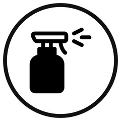 Editable spray bottle vector icon. Barbershop, lifestyle, grooming. Part of a big icon set family. Perfect for web and app interfaces, presentations, infographics, etc