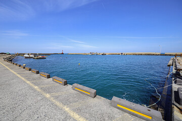 Obraz premium 제주 제주시 조천읍 신촌리 신촌포구