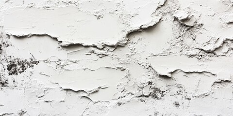 Fototapeta premium White gray grunge cement textured wall background. Abstract stucco concrete resembling natural stone.