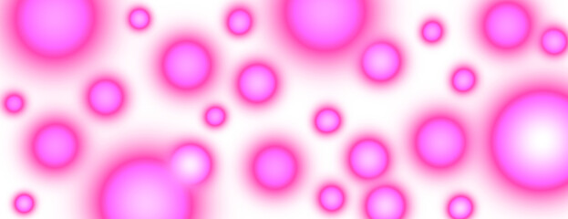 colorful bokeh circles without bacground, suitable for background, decoration, frame, textures, border, clip art