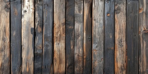 Fototapeta premium Aged wooden backdrop. Wooden surface or flooring.