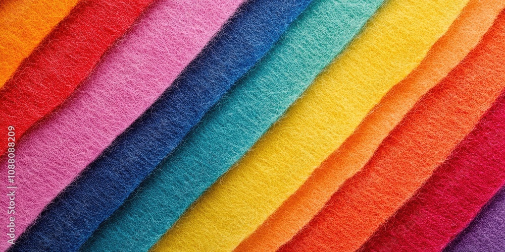 Poster Abstract colored felt background texture. Texture and background for design purposes.