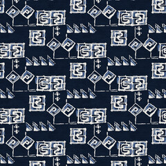 Indian Traditional Batik And Ajrakh Partern Ready to Print