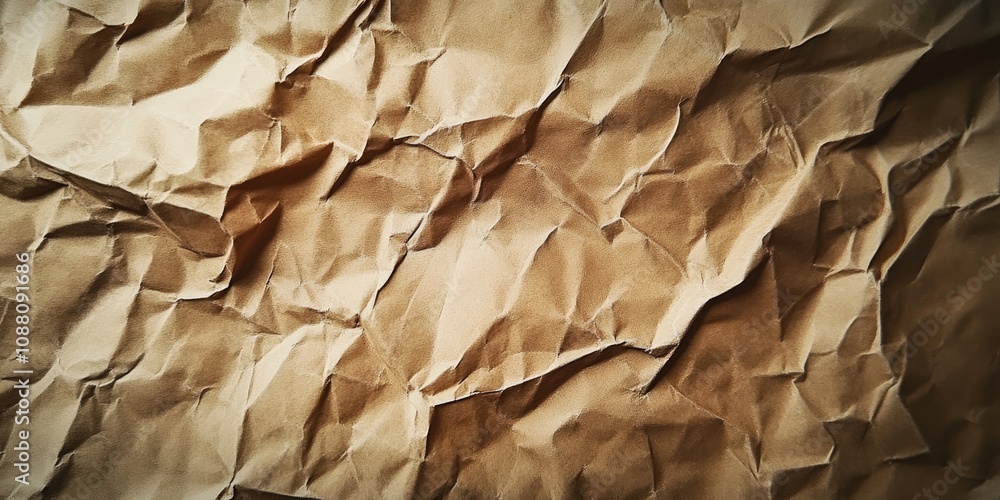 Aufkleber worn crumpled paper texture. distressed paper backdrop.