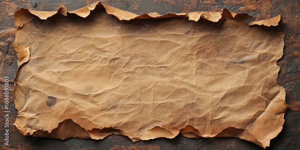 Poster Vintage paper with ample copy space for text