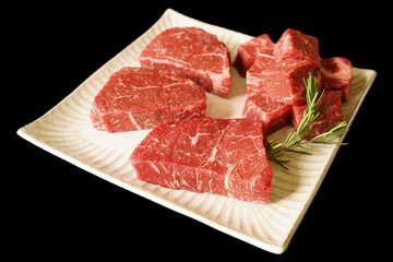 牛ランプステーキ　赤身肉,