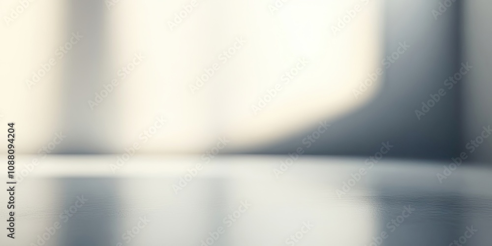 Poster blurred abstract studio background with a grey gradient.