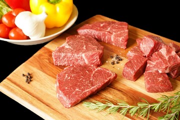 牛ランプステーキ　赤身肉,