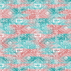 Fototapeta premium Indian Traditional Batik And Ajrakh Partern Ready to Print