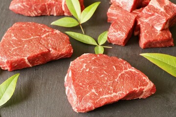 牛ランプステーキ　赤身肉,